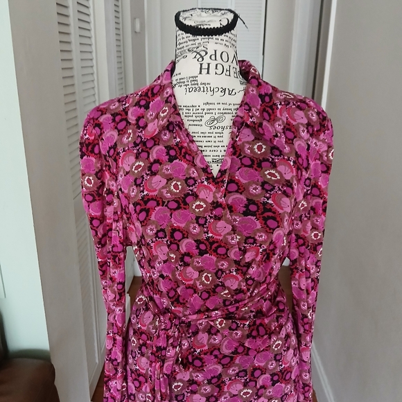 DIANE VON FURSTENBERG Phoenix printed mesh midi wrap dress - Picture 5 of 11